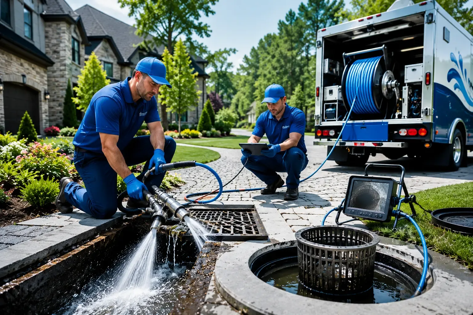 Local outdoor drain cleaning professionals in Mumford, TX